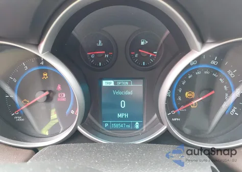 2015 Chevrolet Cruze 2Lt Auto из США, поврежденный, VIN 1G1PE5SB3F7262387